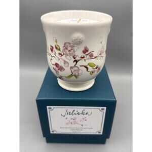 New Juliska Berry And Thread Cherry Blossom Spring Blossom Candle From Estate